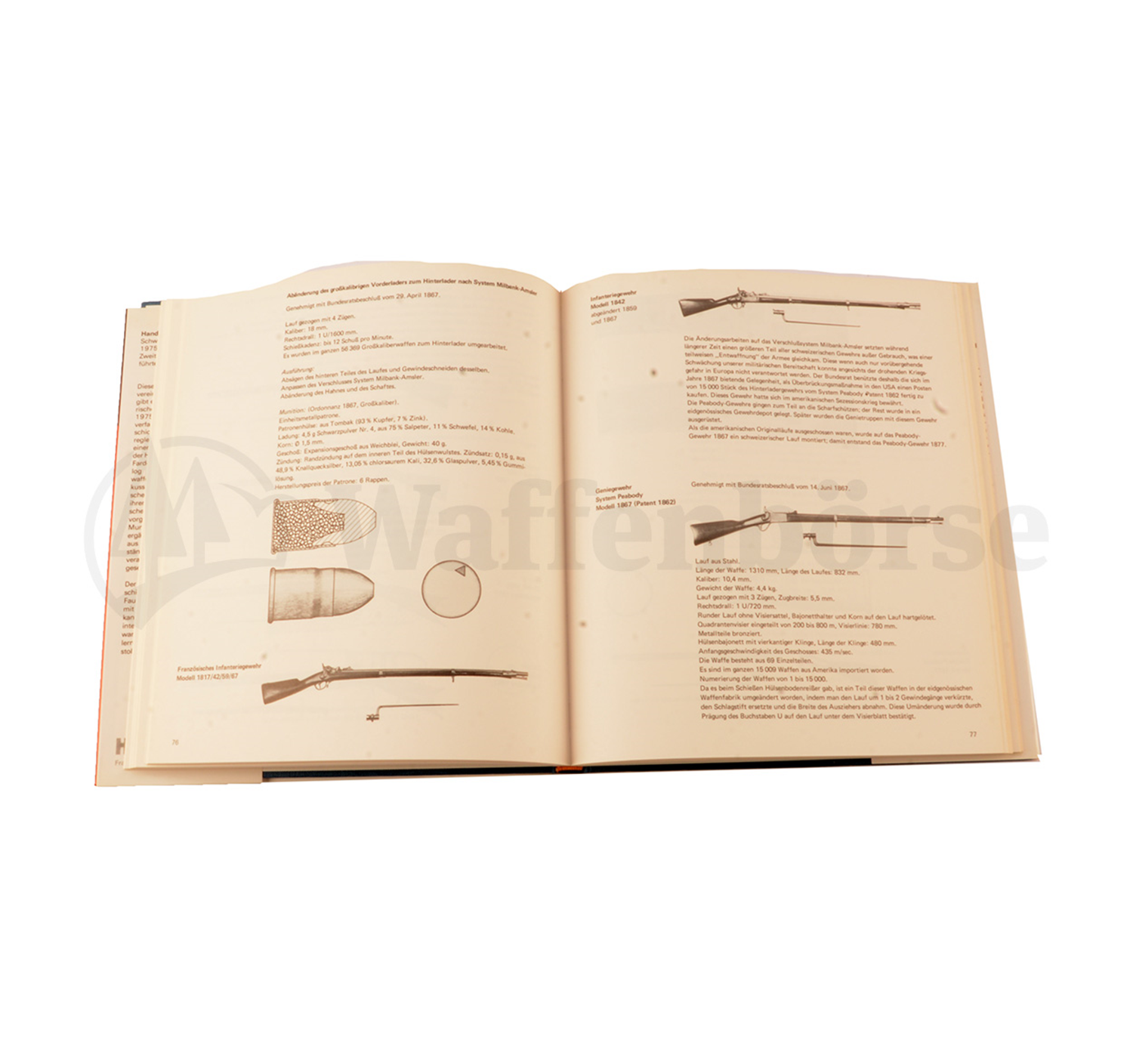 Hand-und Faustfeuerwaffen 1817-1975