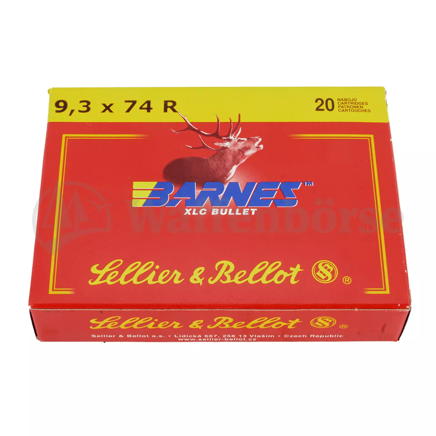 SELLIER&BELLOT 9,3x74R XLC 16.2g