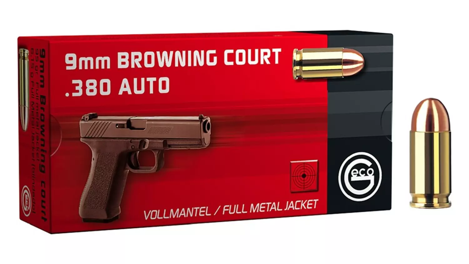 GECO  9mm kurz/.380auto 6,15g