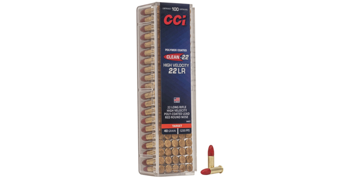 CCI .22lr HV Clean-22 Red LRN 40gr