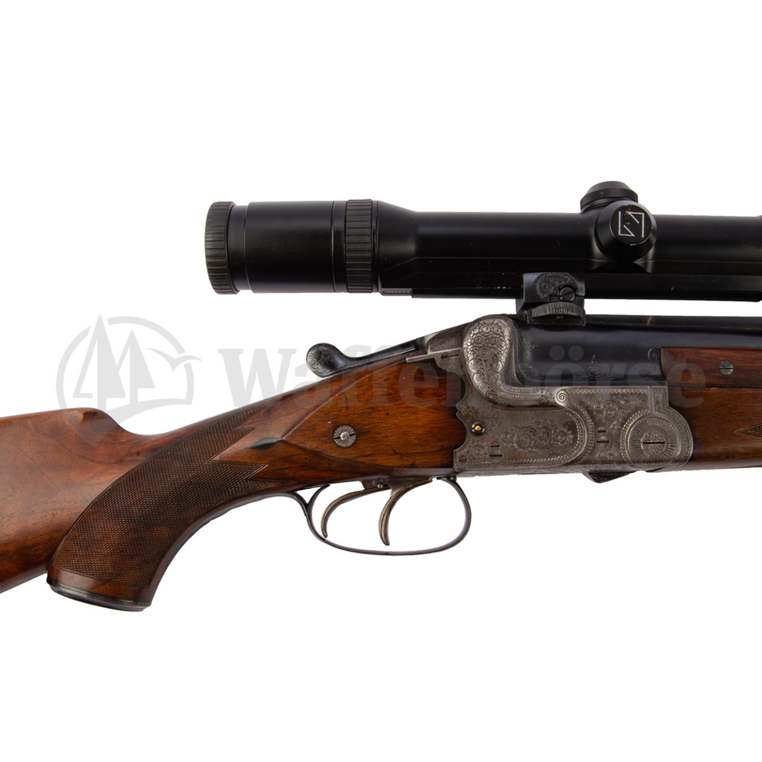 Original Gebrüder Merkel 311 E Anson System BBF + BB 16-70 9,3x74R