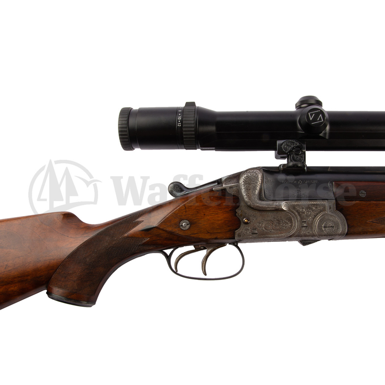 Original Gebrüder Merkel 311 E Anson System BBF + BB 16-70 9,3x74R
