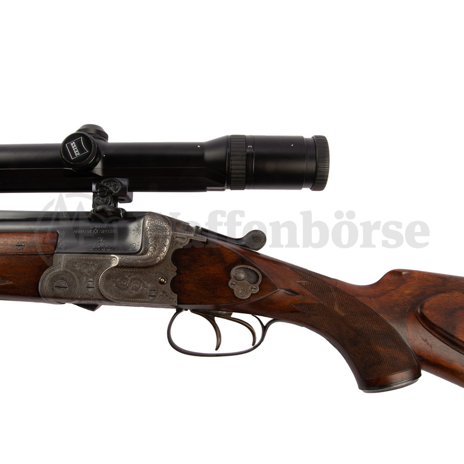 Original Gebrüder Merkel 311 E Anson System BBF + BB 16-70 9,3x74R
