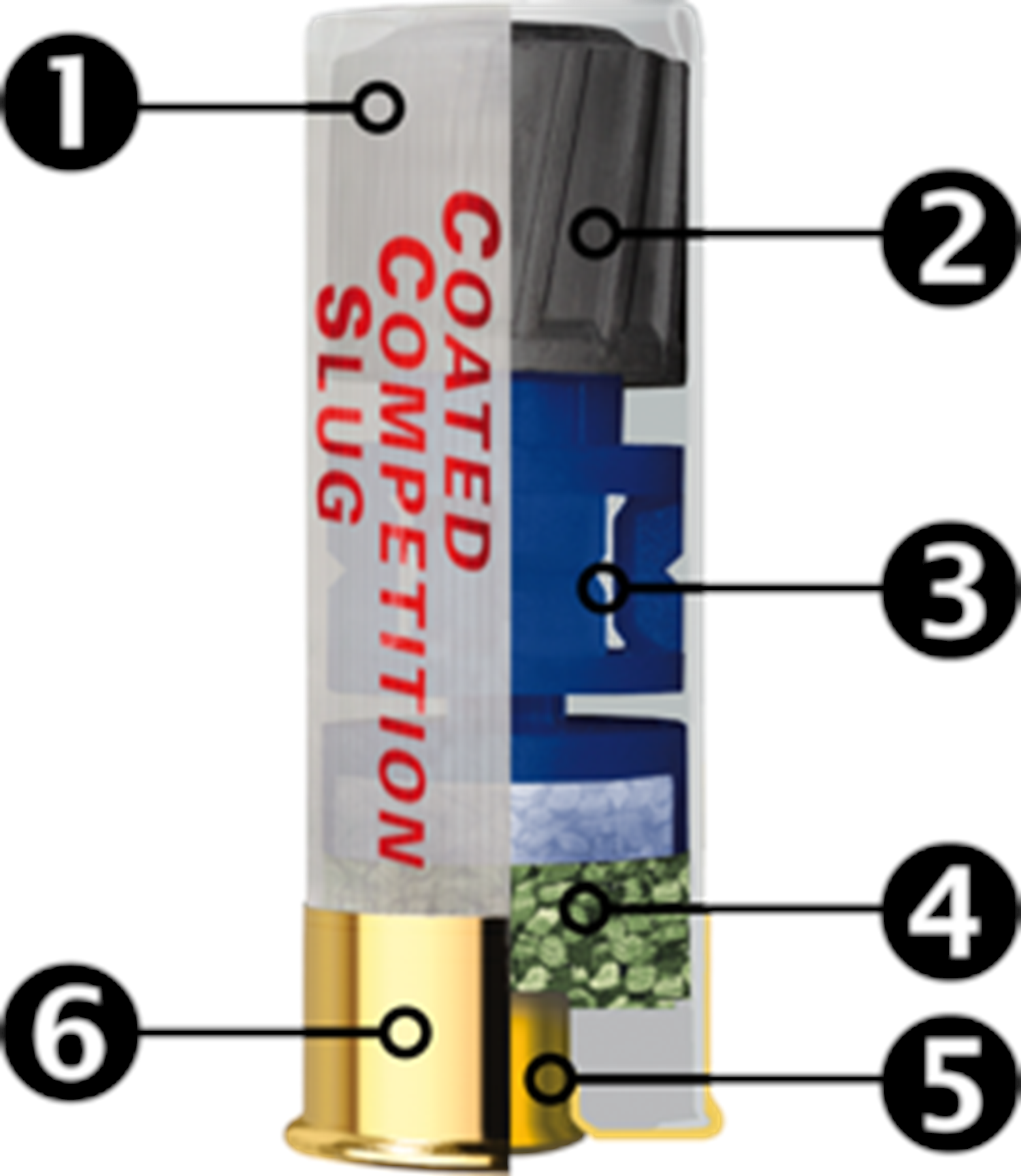 GECO Competition Slug 12/67,5 FLG Coated  28g