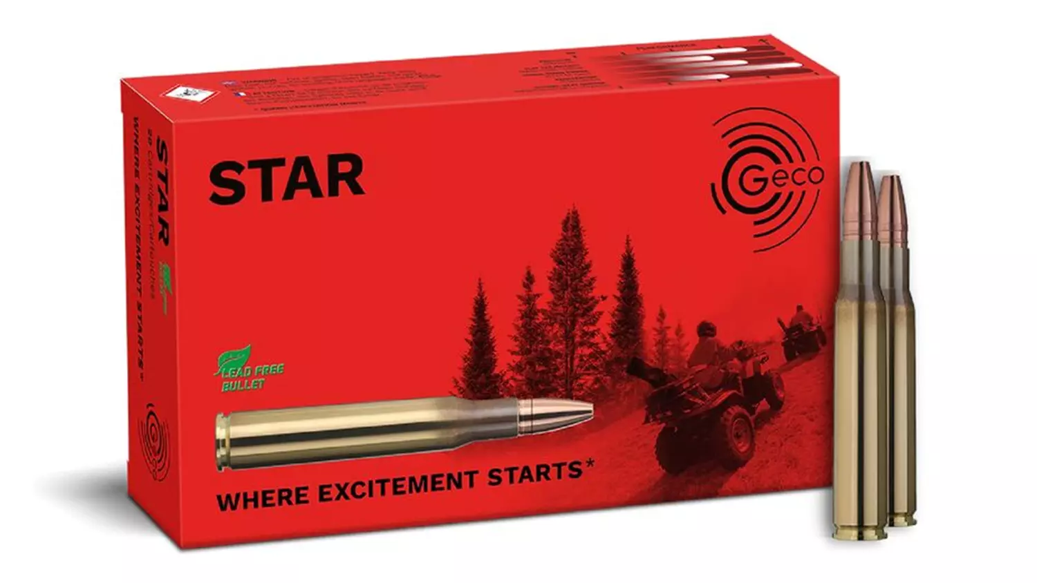 GECO STAR  .30-06 Springfield Bleifrei 10,7g