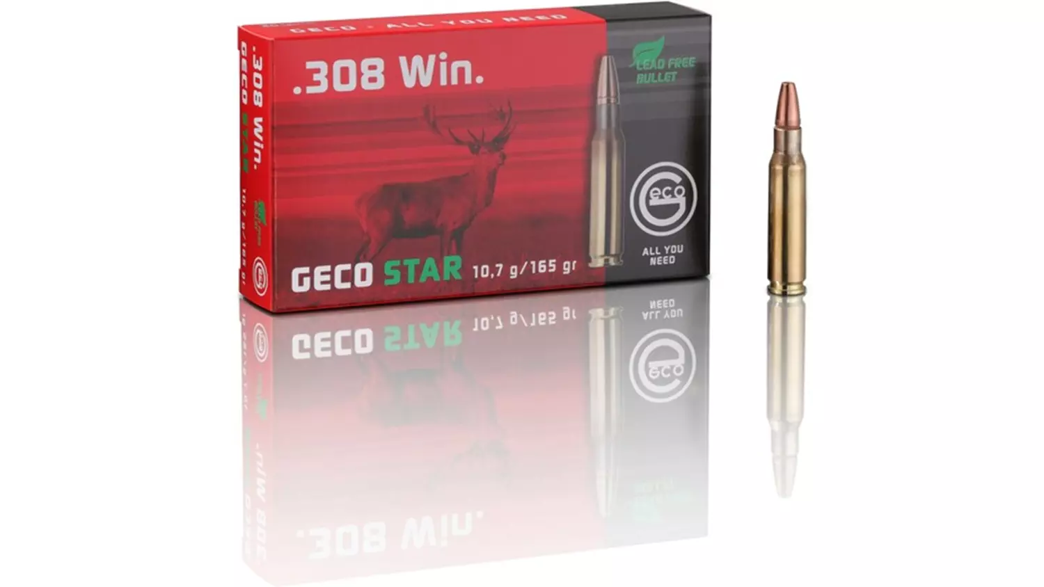 GECO STAR  .30-06 Springfield Bleifrei 10,7g