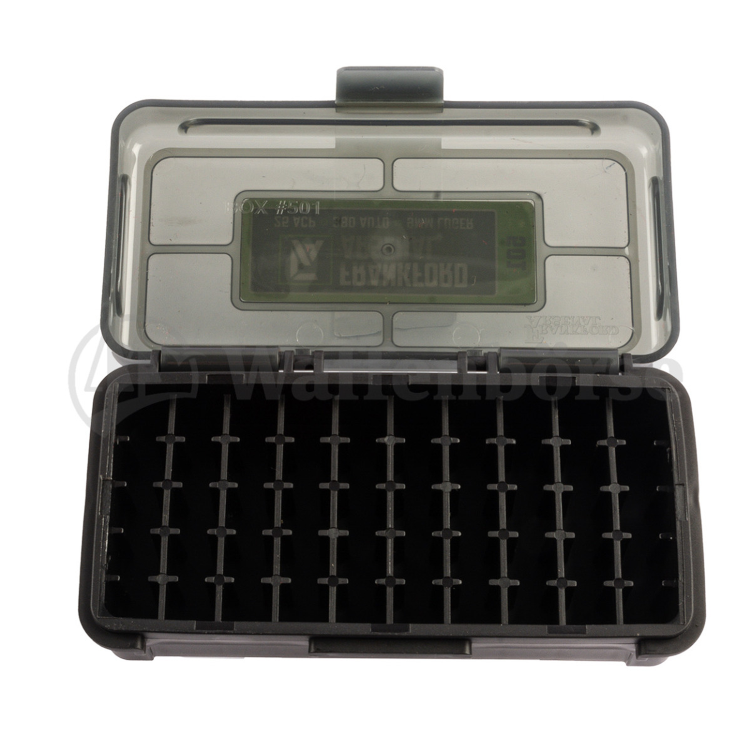 FRANKFORD Munitionsboxen  9mmpara/.380  /  50 Patronen
