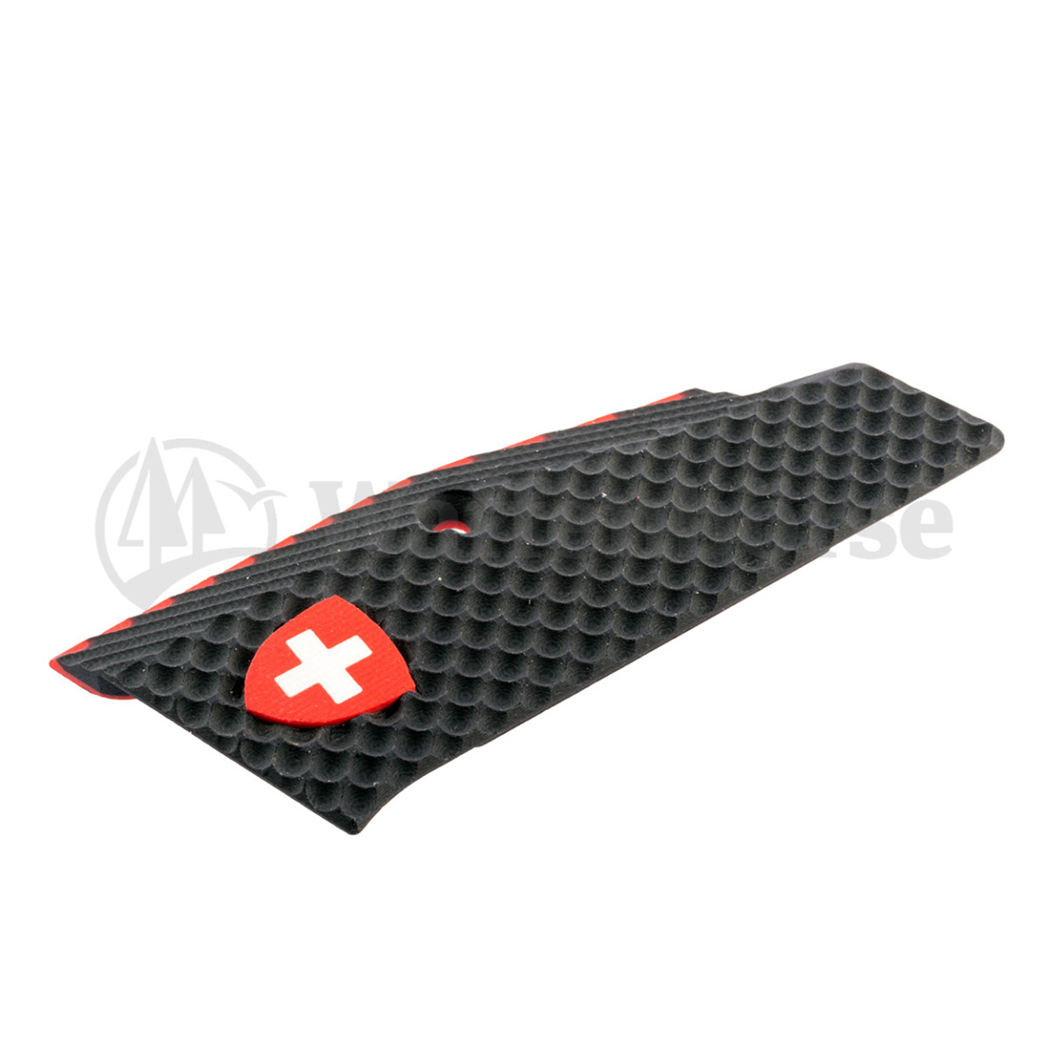 Phönix Griffschalen LokGrip Swissflag in schwarz-rot