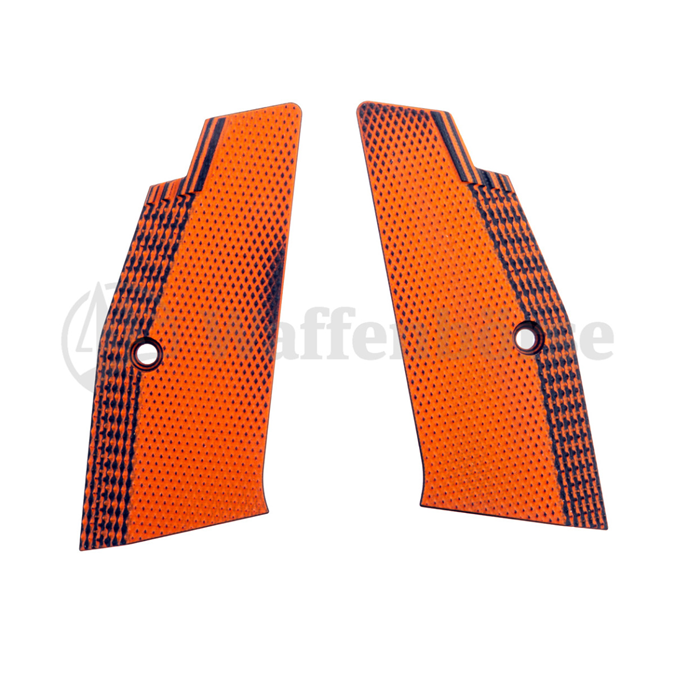 Phönix - Redback Griffschalen  G10 Orange