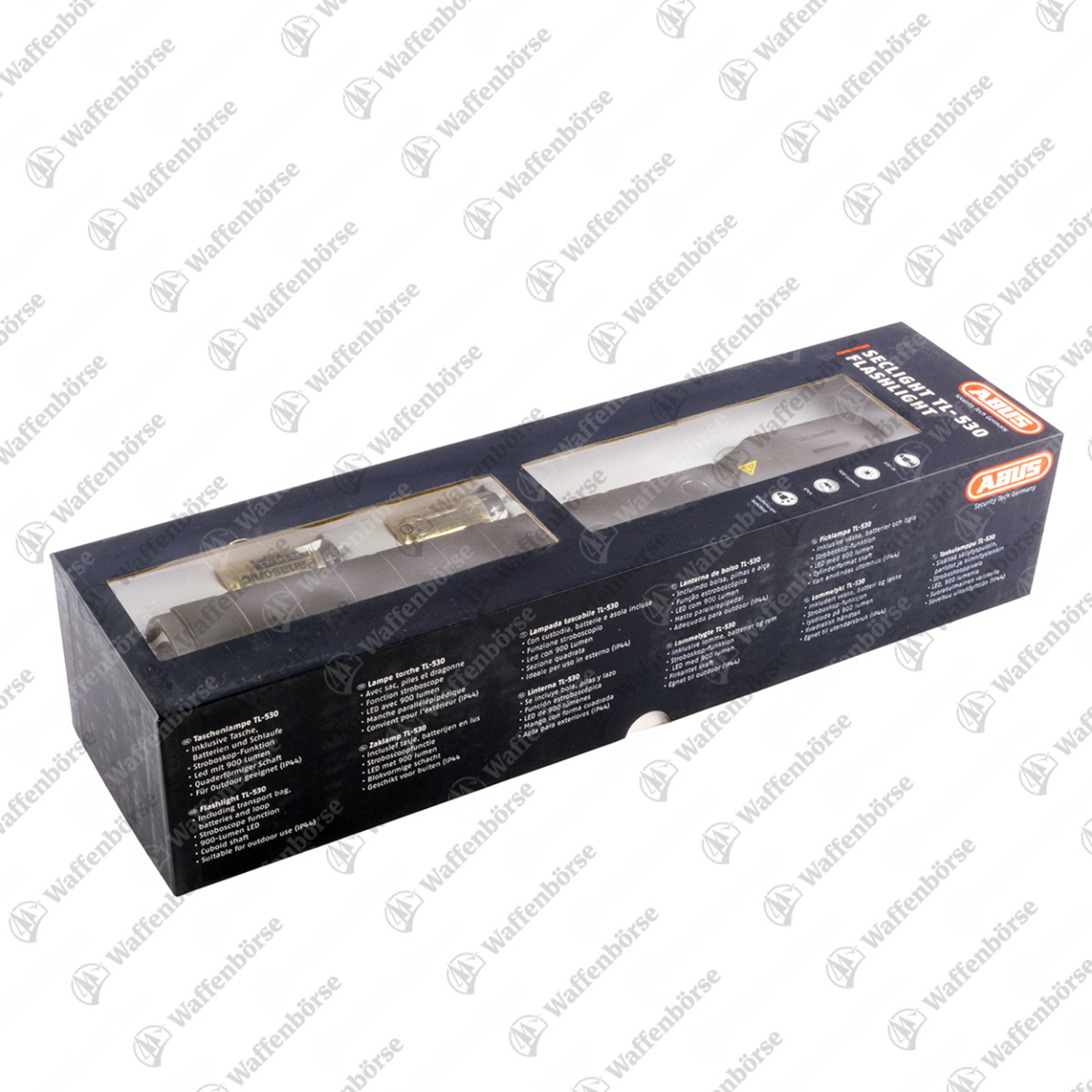 ABUS TL-530 Taschenlampe   inkl. Strobo licht / Zoom