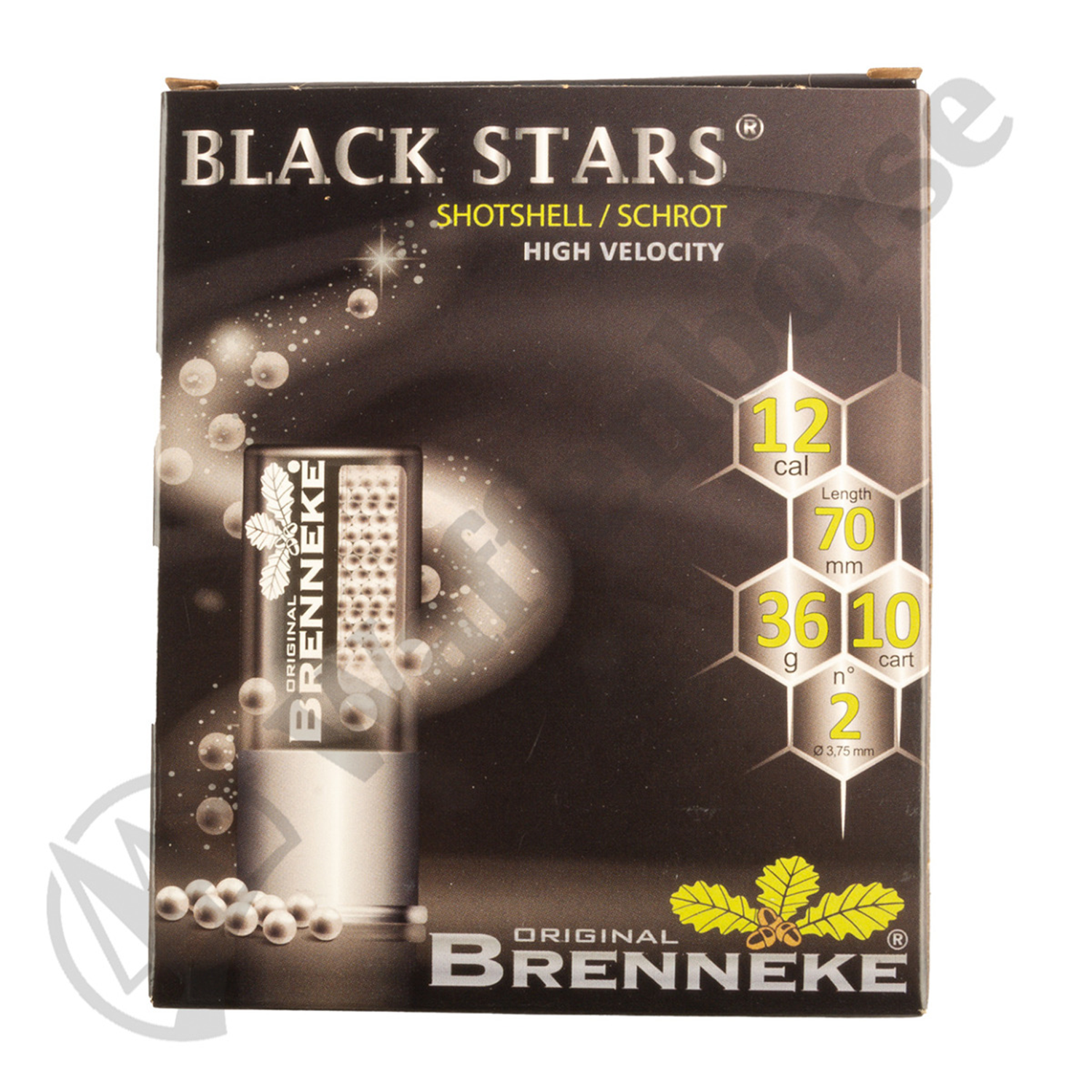 Brenneke Black Stars Plastik HV  no 2 3,75mm  12-70