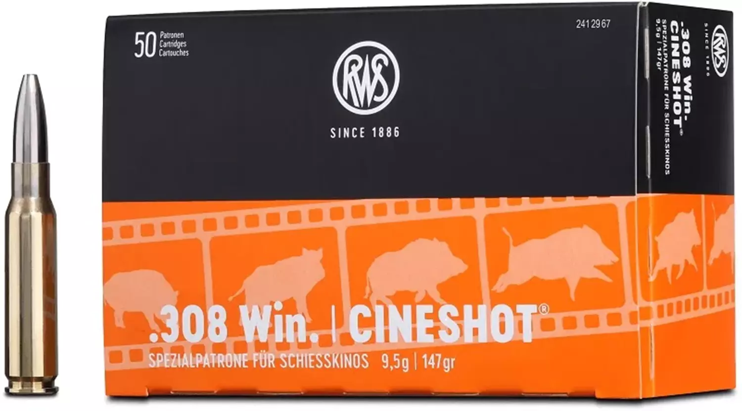 RWS .308 Win Cineshot Orange 9,5g