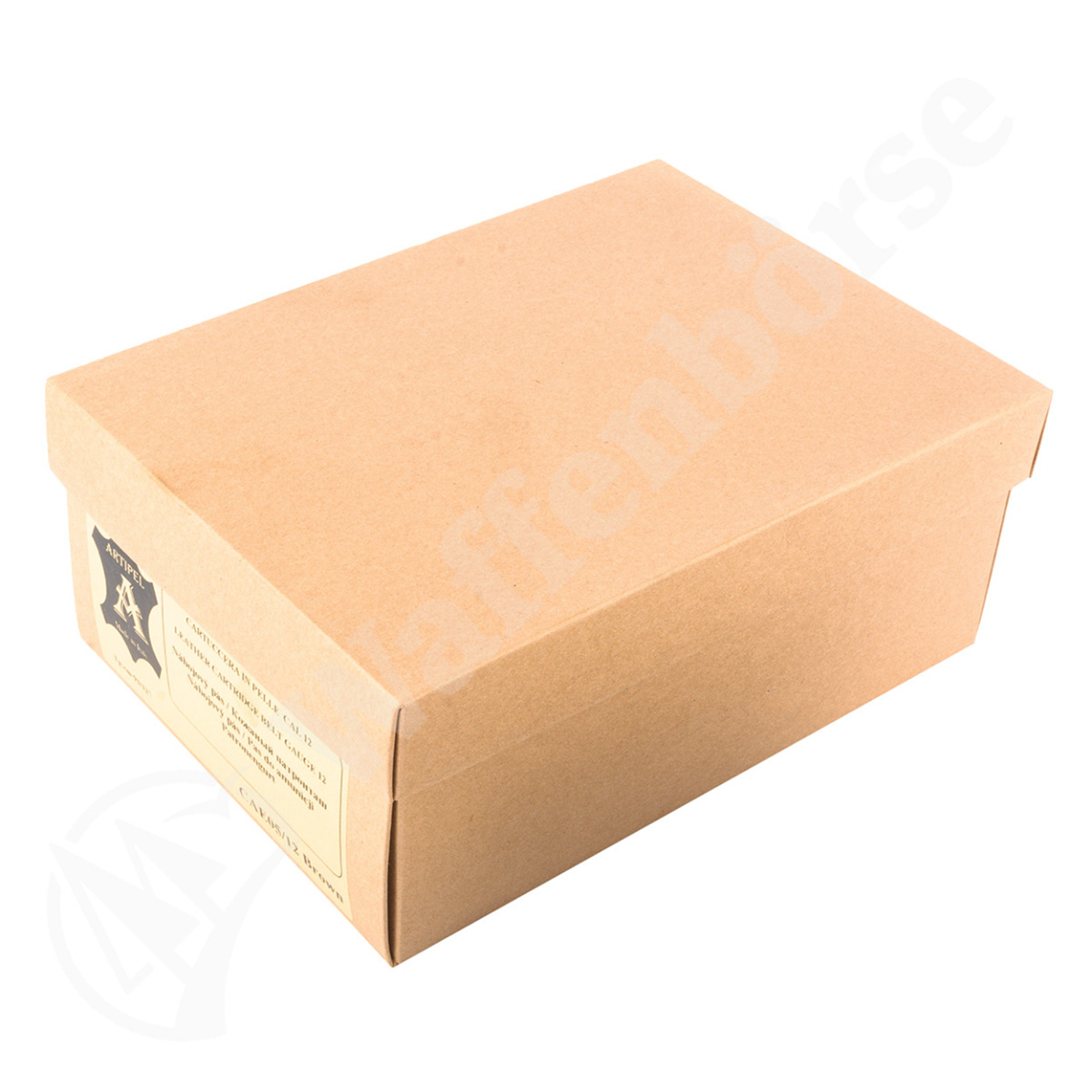 ARTIPEL Patronengurt Rindsleder Economique für cal. 12/16/20