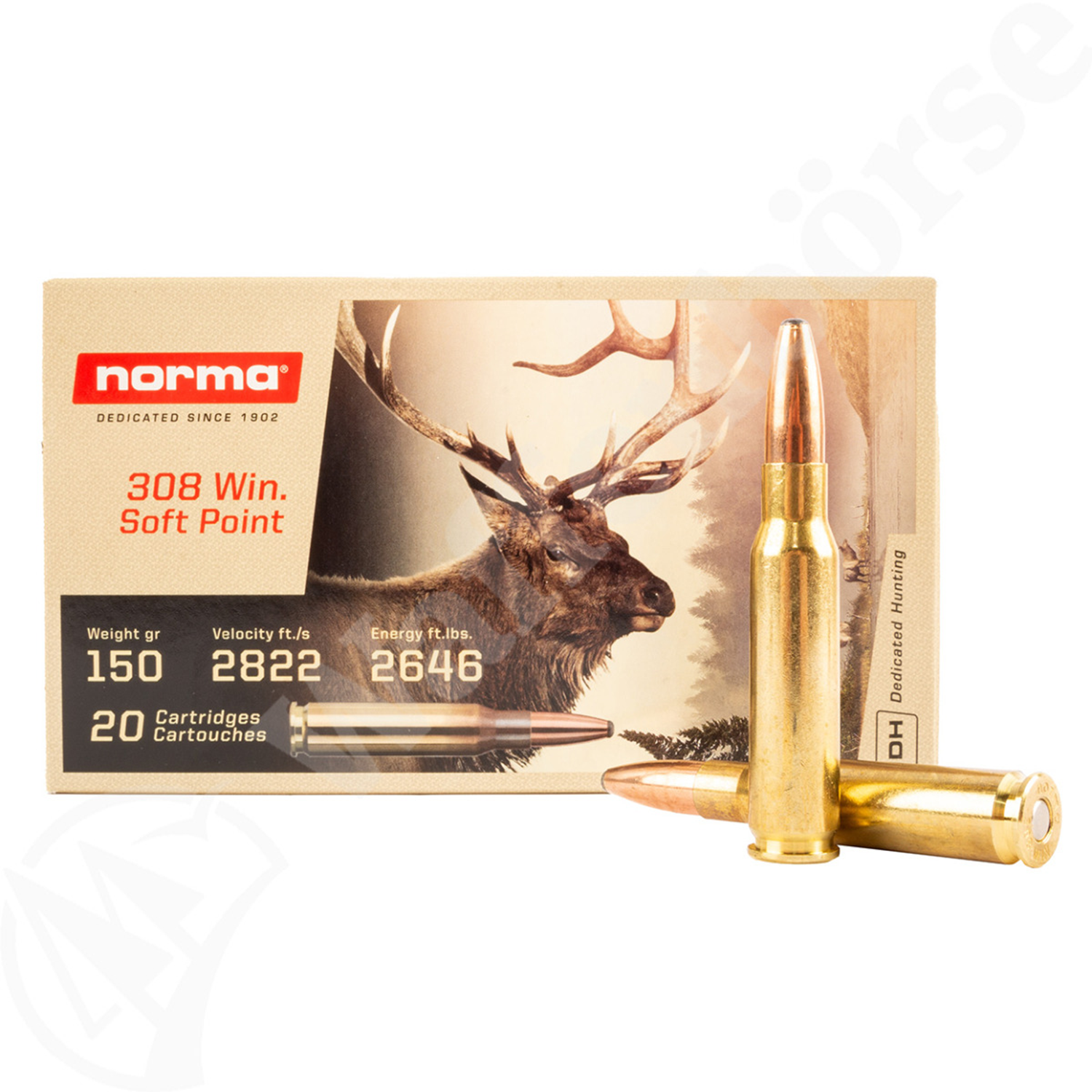 NORMA .308 Winchester SP 150grain Spez. Preis.