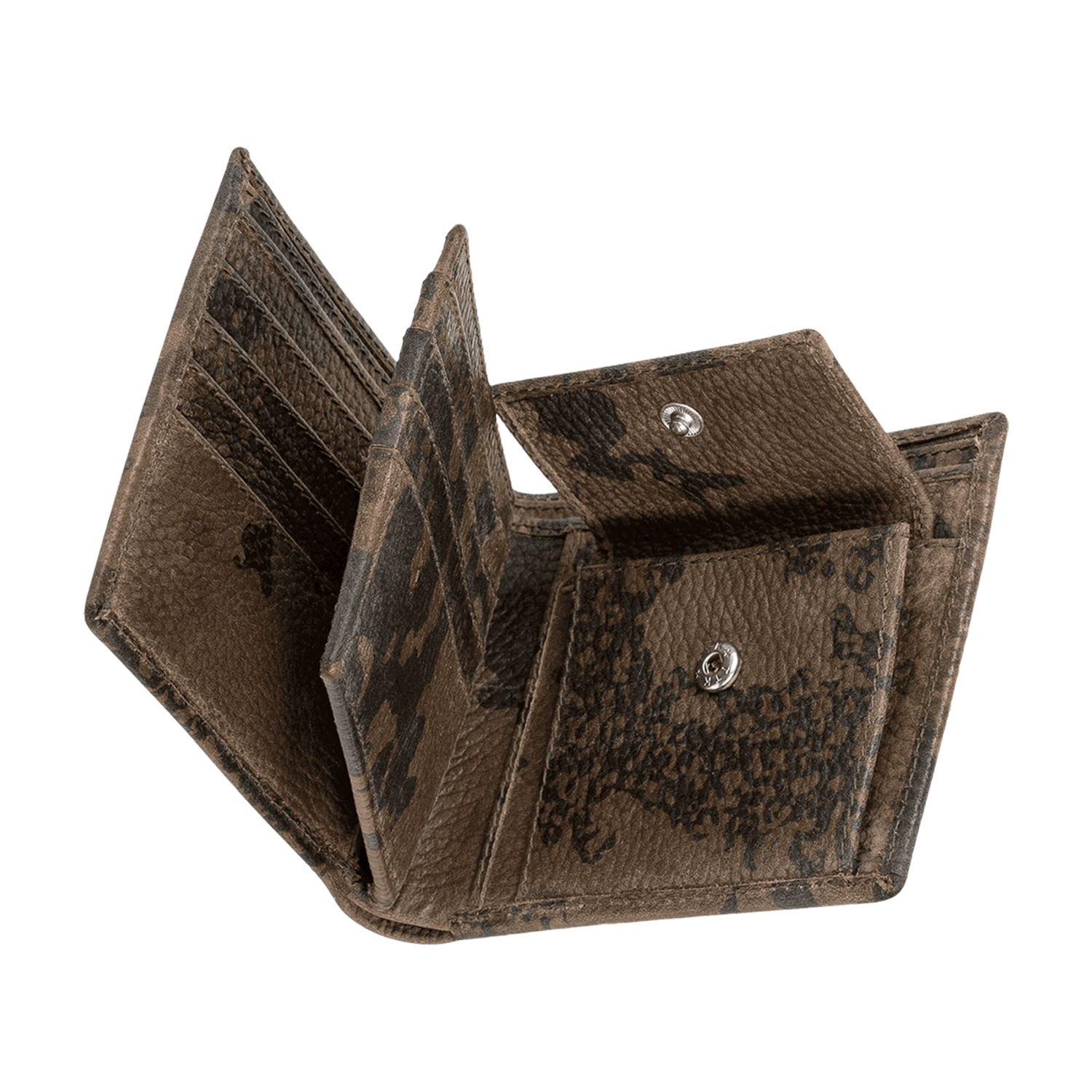 Geschenkartikel  Blaser Leder - Portemonnaie - Geldbrieftasche Camouflage