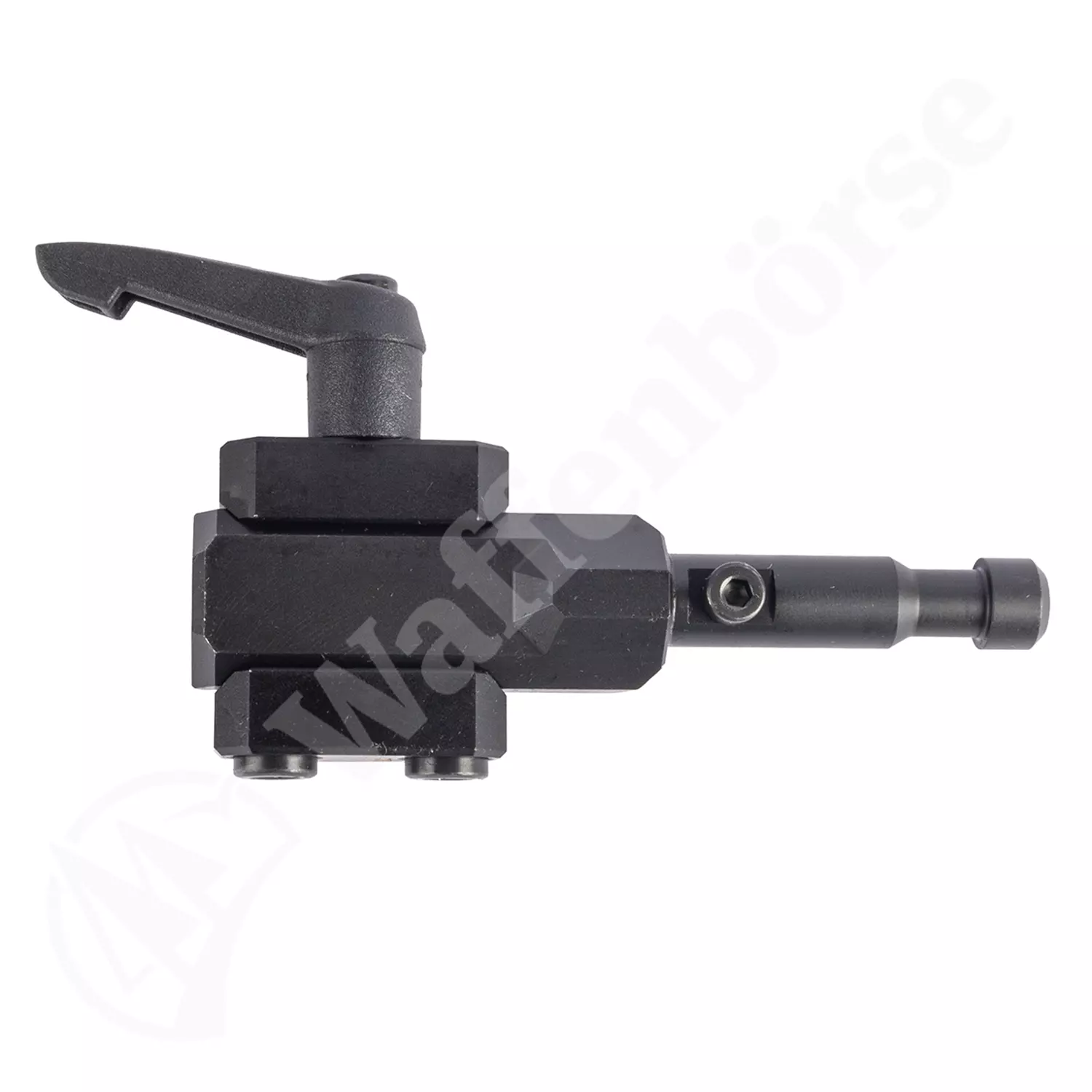 FORTMEIER Picatinny Adapter 6 Uhr für Zweibein