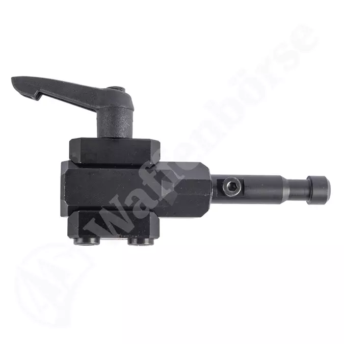 FORTMEIER Picatinny Adapter 6 Uhr für Zweibein