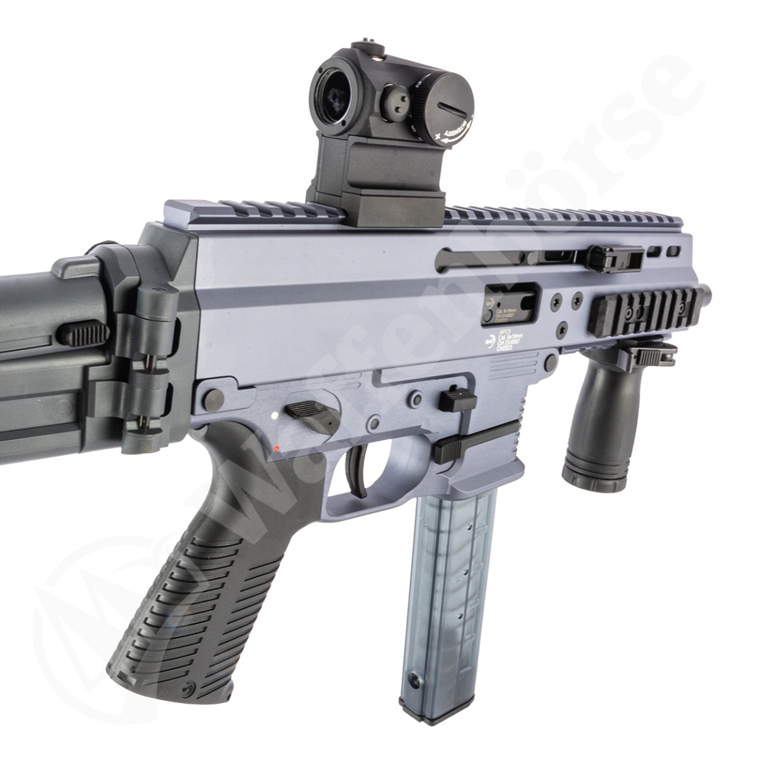 B&T AG Halbautomat APC9 Pro Sniper Grey 9mm para