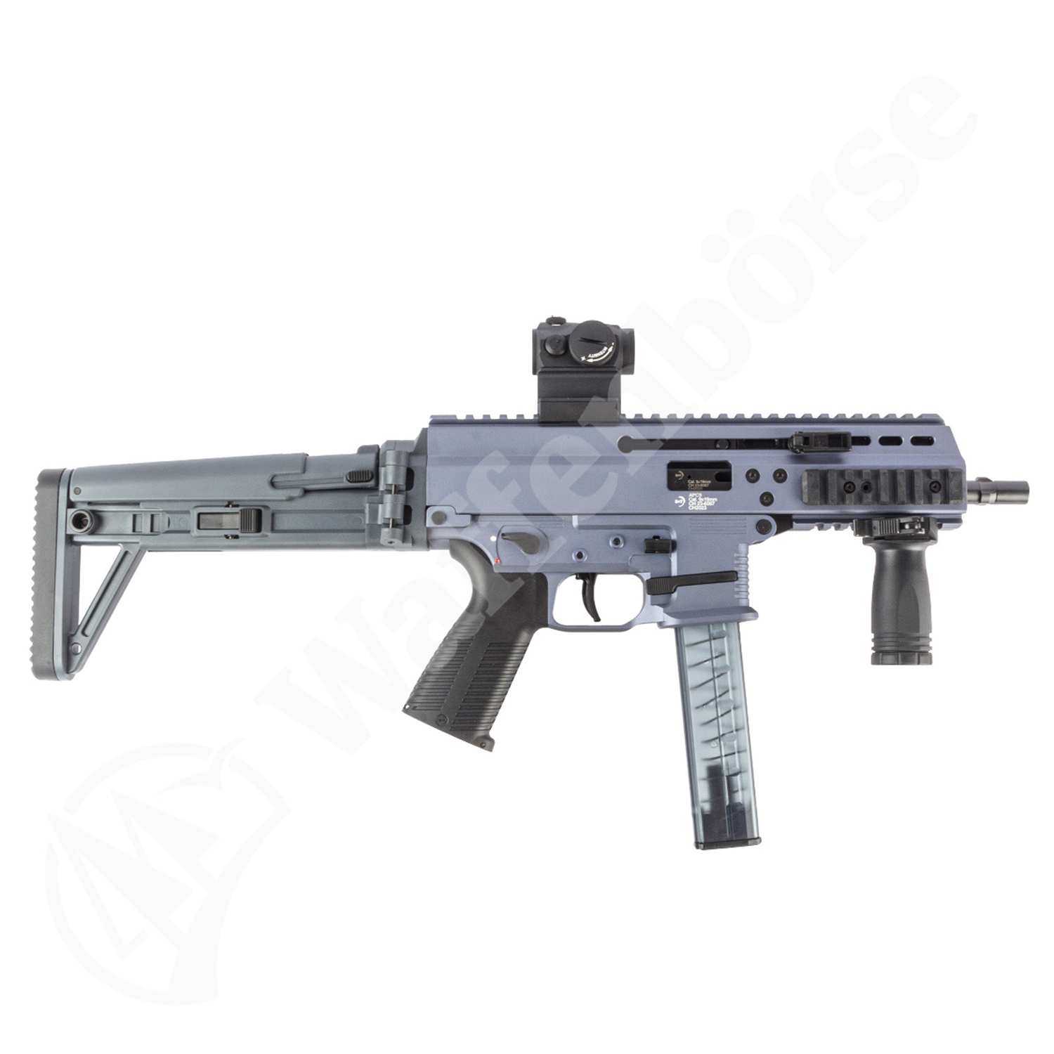 B&T AG Halbautomat APC9 Pro Sniper Grey 9mm para