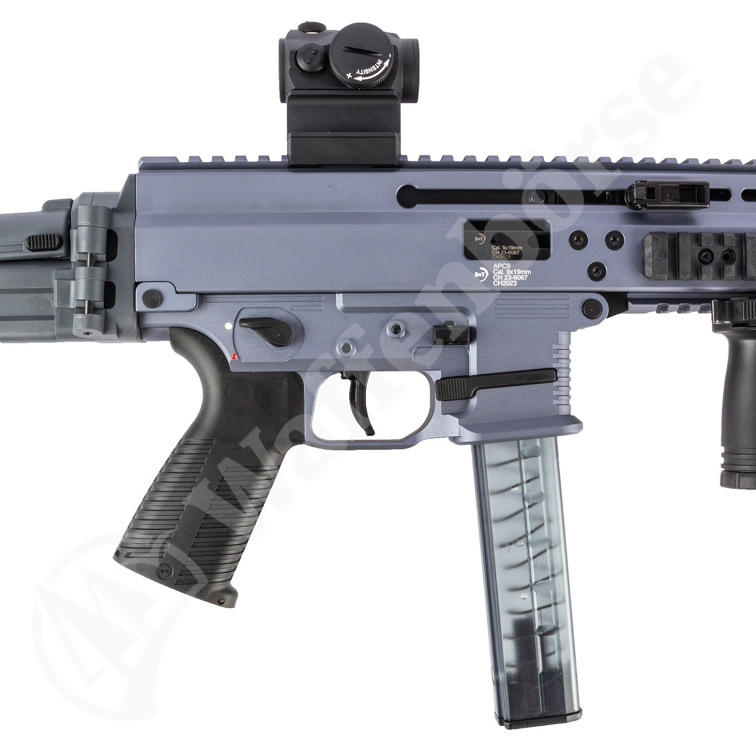 B&T AG Halbautomat APC9 Pro Sniper Grey 9mm para
