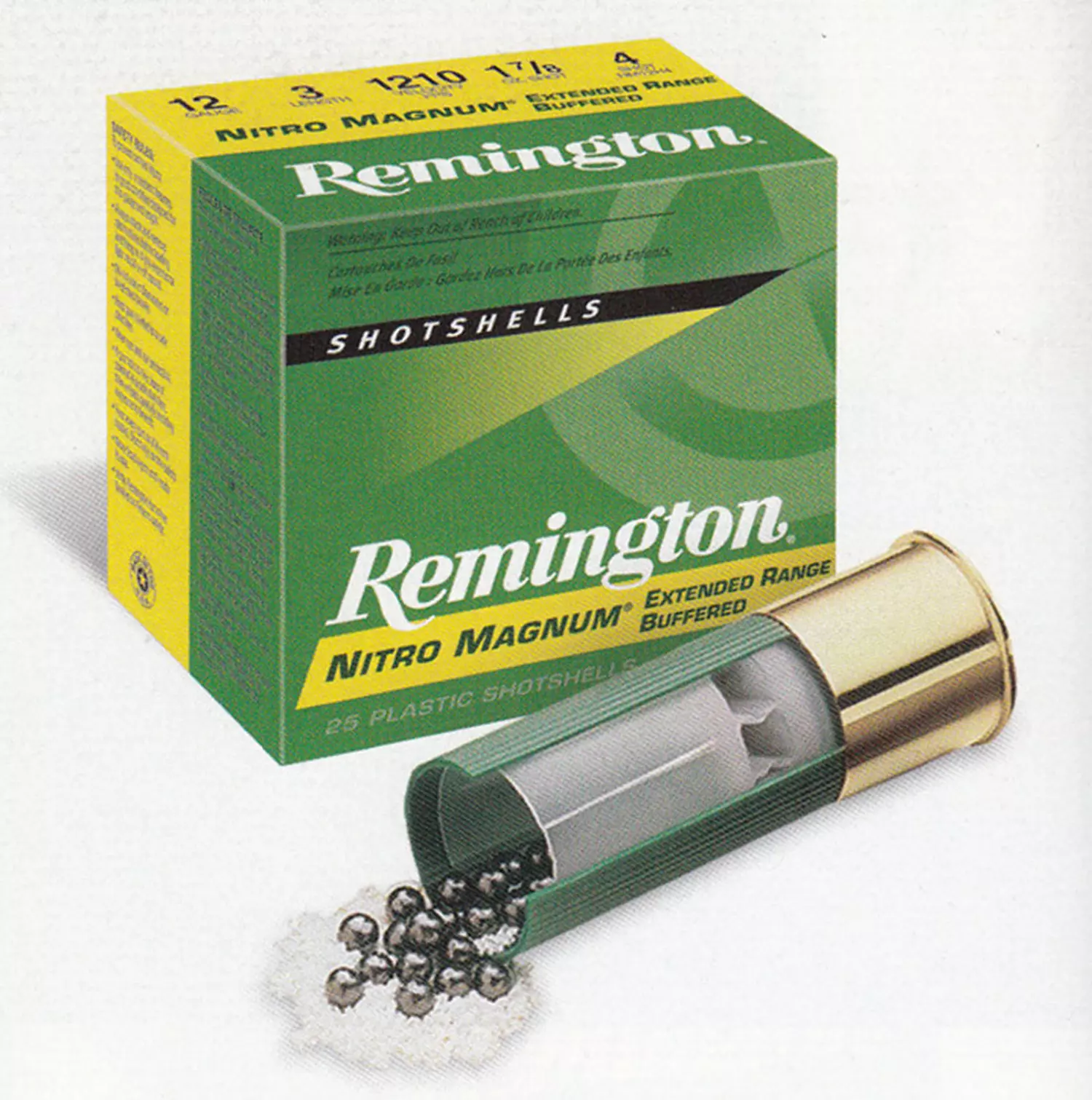Remington Schrotpatrone 20/76, Nitro Mag No.2 3.8mm, 36g