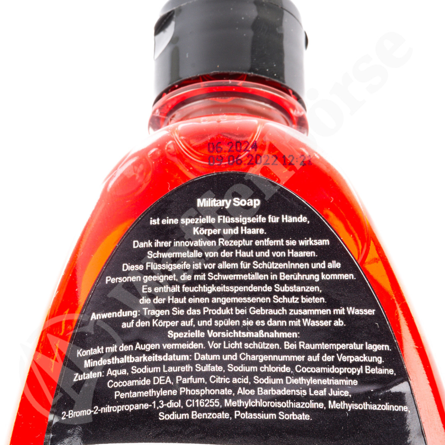 RifleCX Military Soap 300ml löst Schwermetal