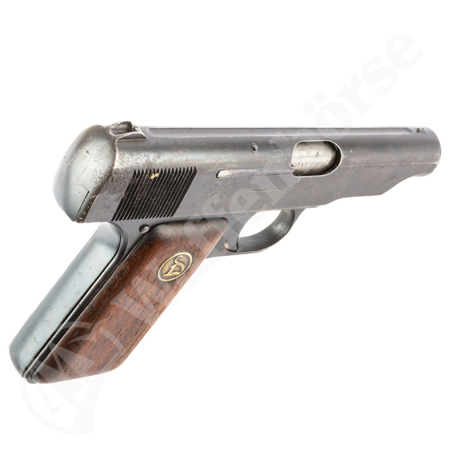 DEUTSCHE WERKE Ortgies TP Pistole 7.65mm brow