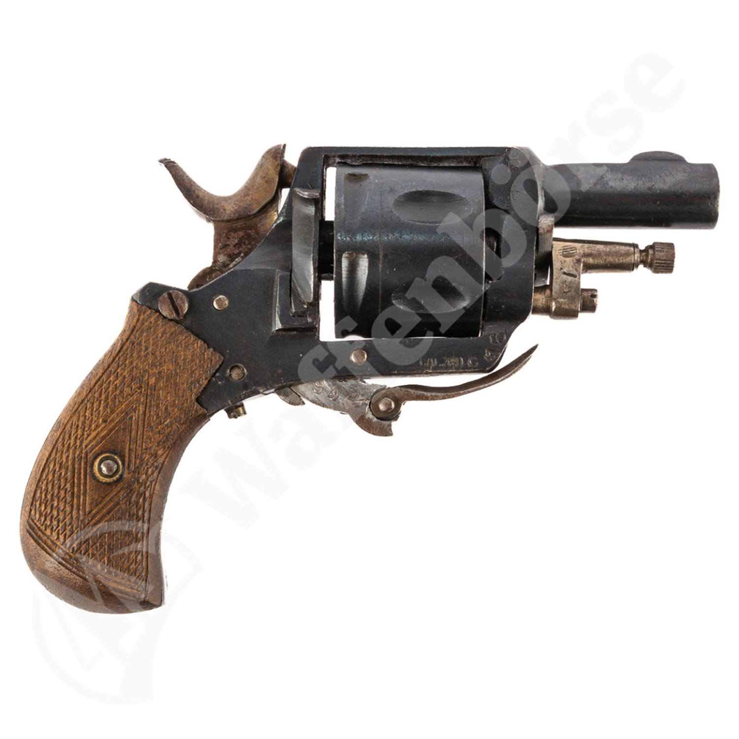 Belgischer Taschenrevolver Revolver  .320 Corto
