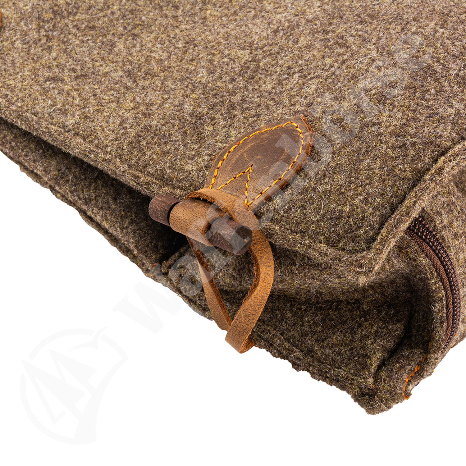 Ansitztasche Wollfilz/ Leder