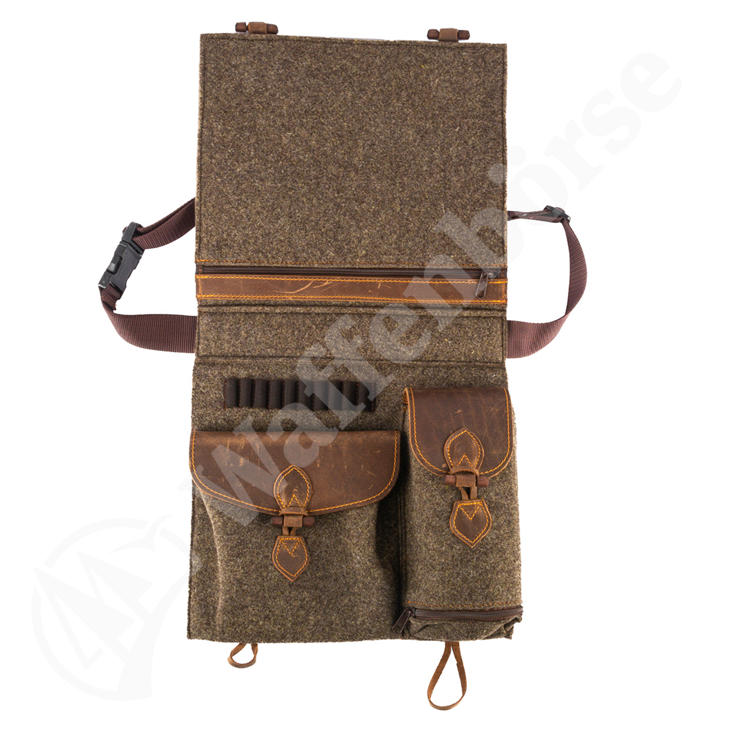 Ansitztasche Wollfilz/ Leder