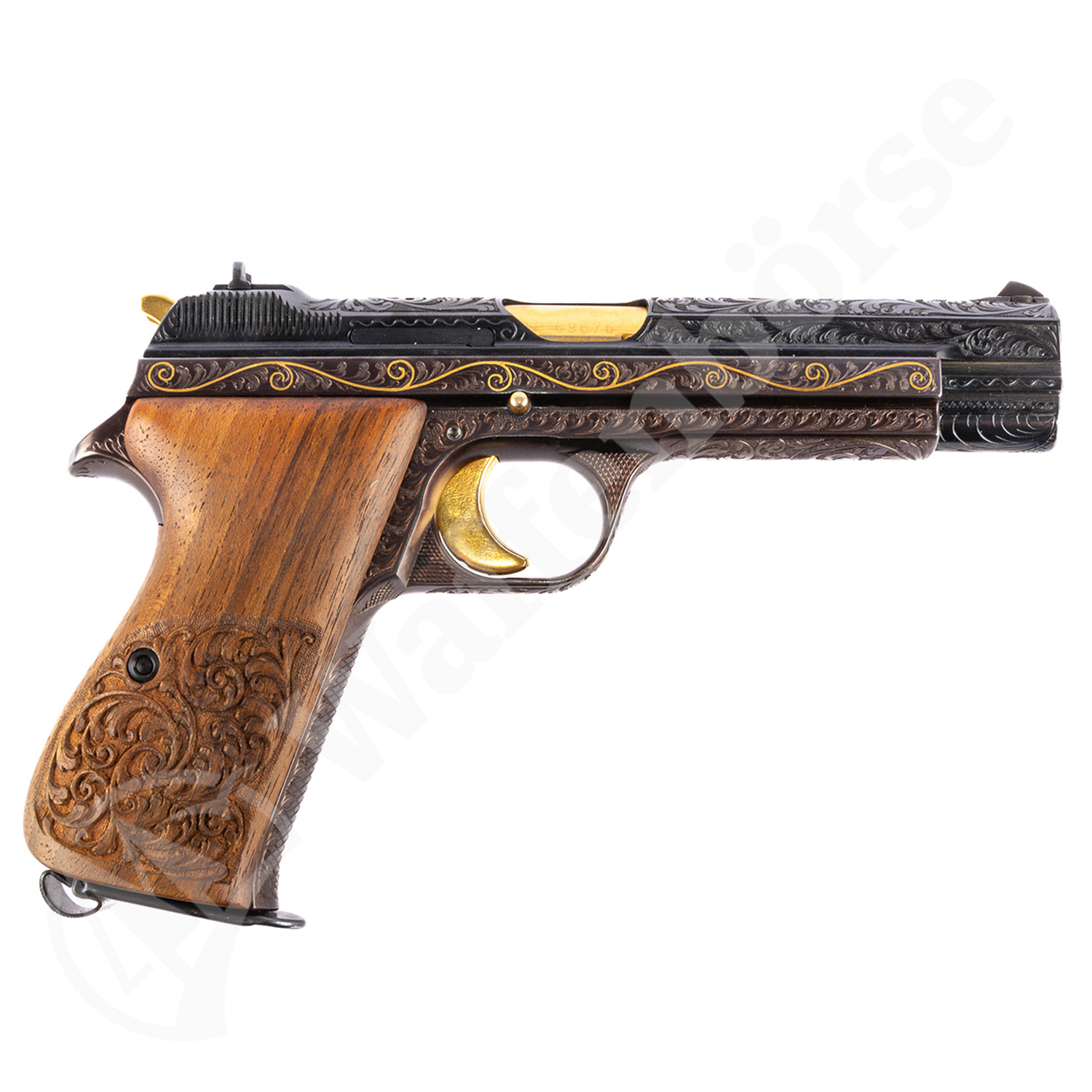 SIG 210 De Luxe Akanthusvariante 9mm para
