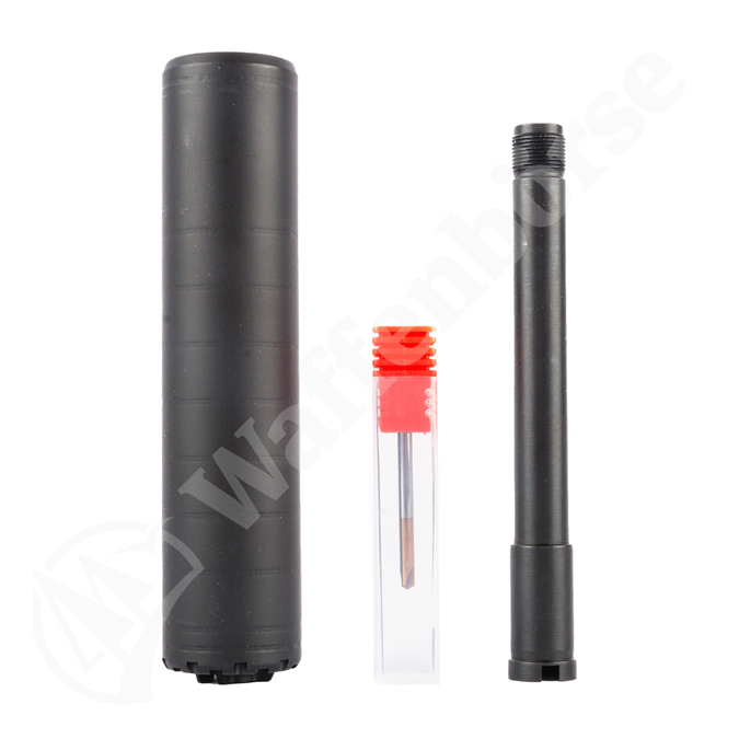 Acheron Corp Set Gewindelauf + Schalldämpfer zu Walther PP 7.65mm