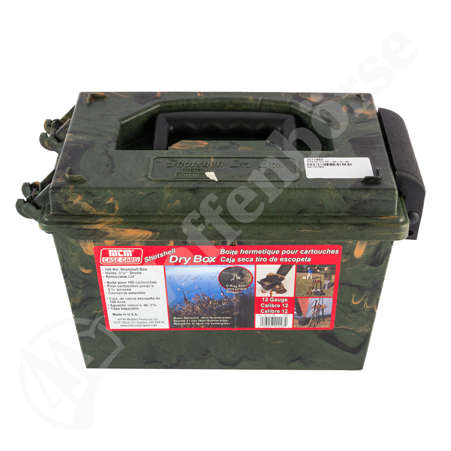 MTM Patronenbox Case-Guard SH100 Kal. 12