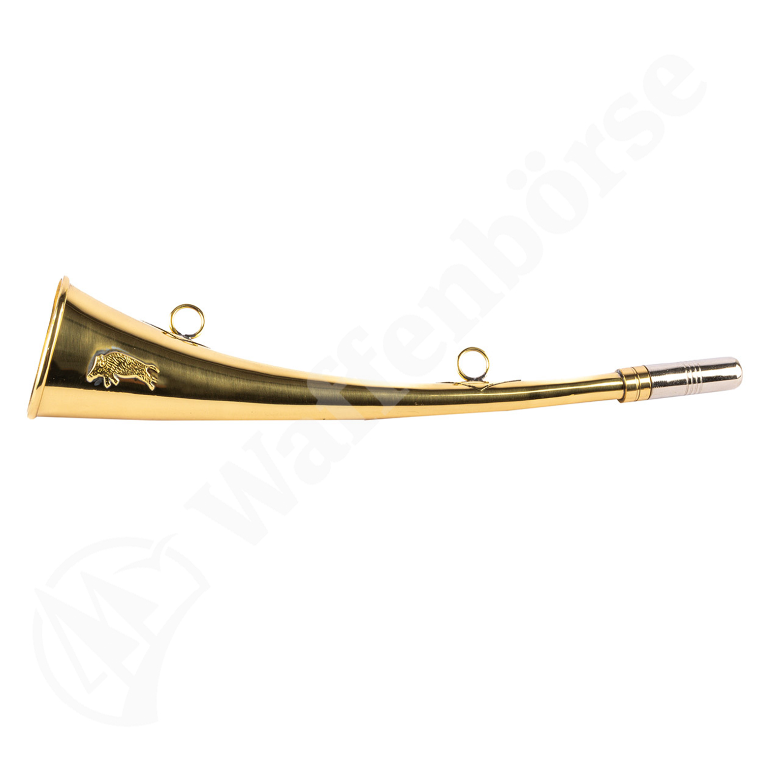 Gyttorp Signalhorn klein 31cm  vernickelt