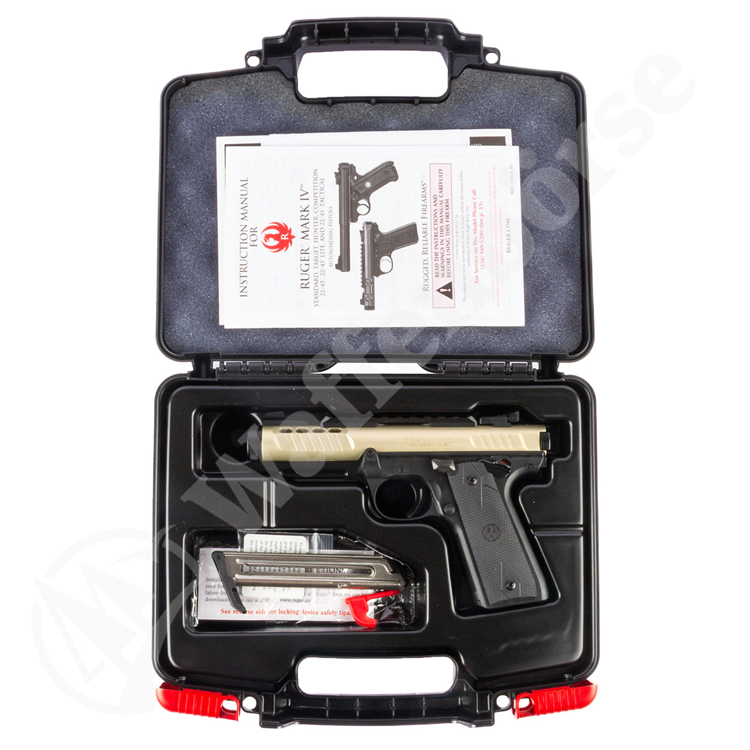 Ruger 22/45 Mark IV Lite .22lr Champagne