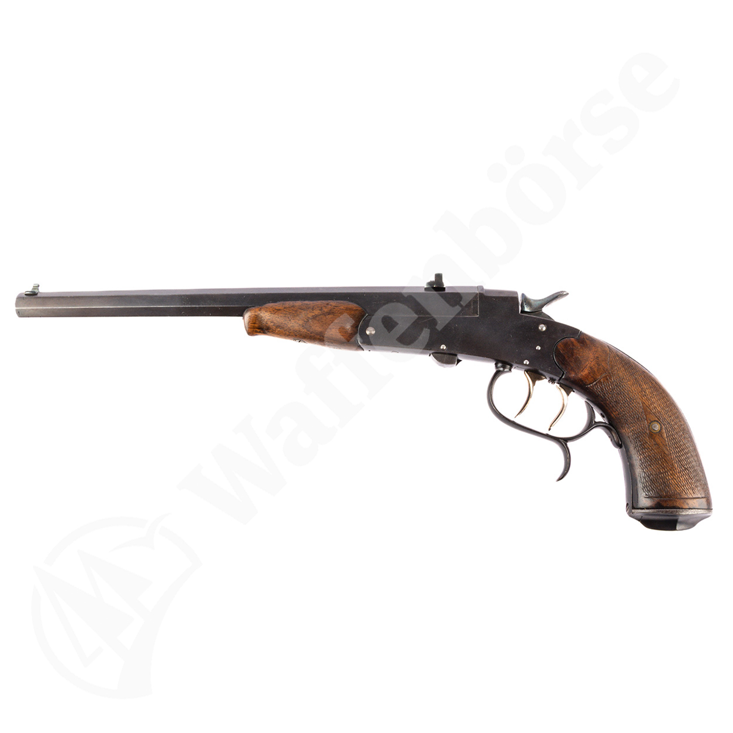 Leonard Soleil Belg. Scheibenpistole Leclercq .22 lr