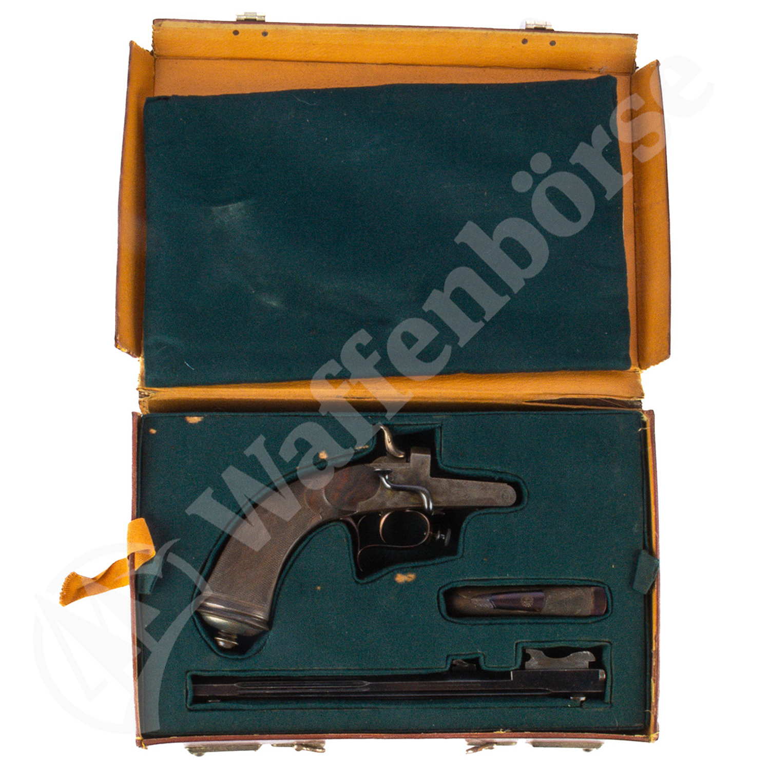 Leonard Soleil Belg. Scheibenpistole Leclercq .22 lr