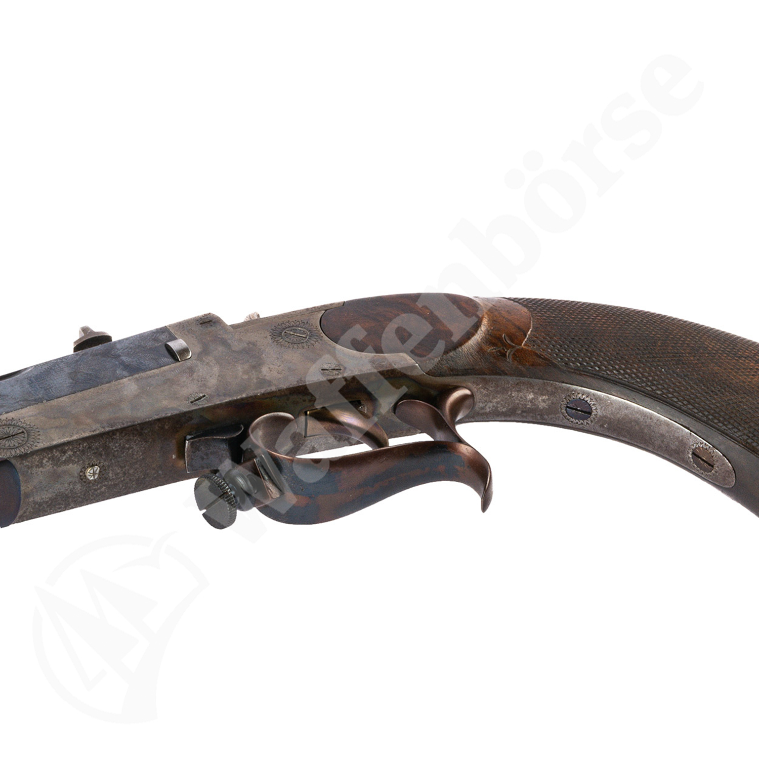 Leonard Soleil Belg. Scheibenpistole Leclercq .22 lr