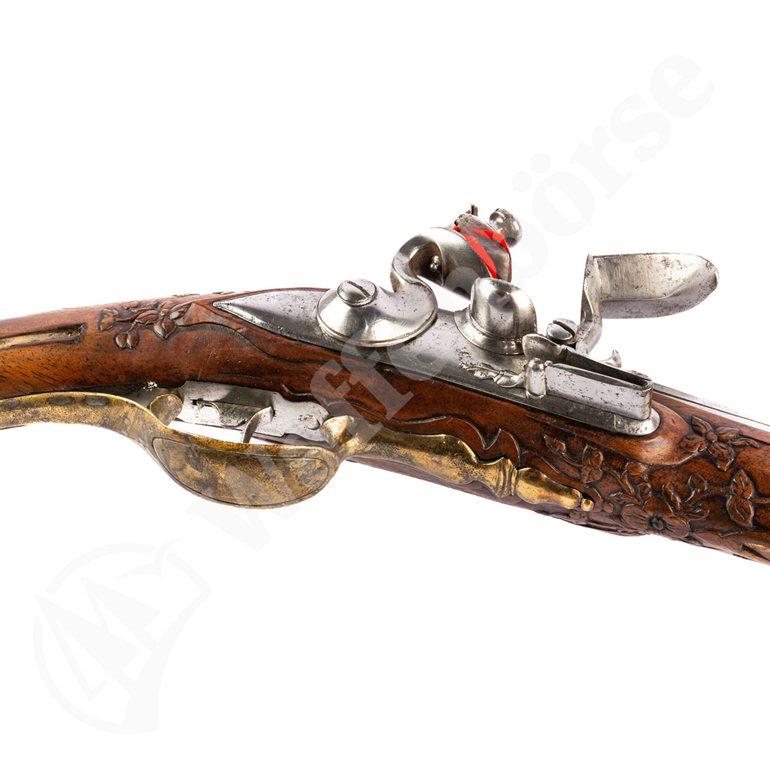 Lazari Comiaz Steinschloss Paar-Pistolen 14mm