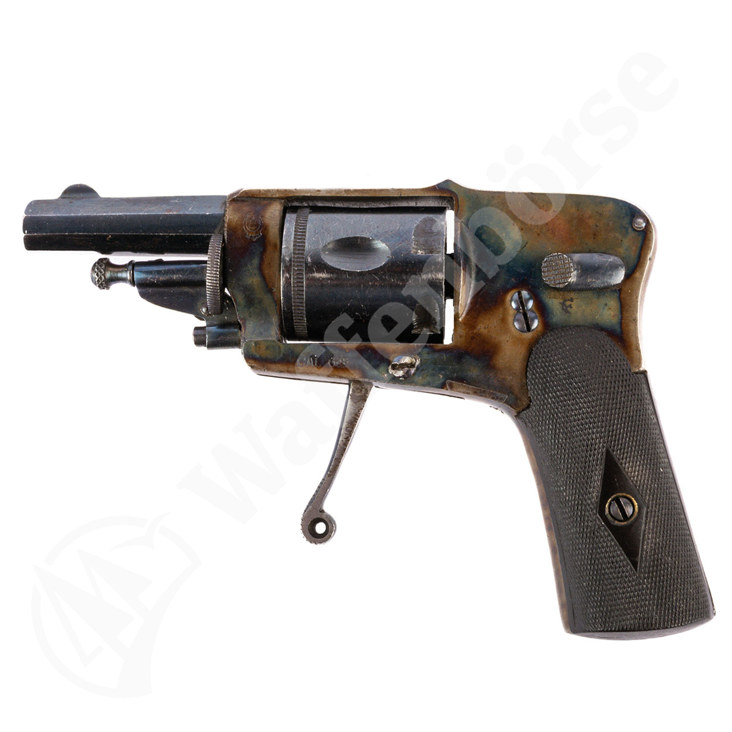 Belgischer Hammerless Revolver 6,35mm