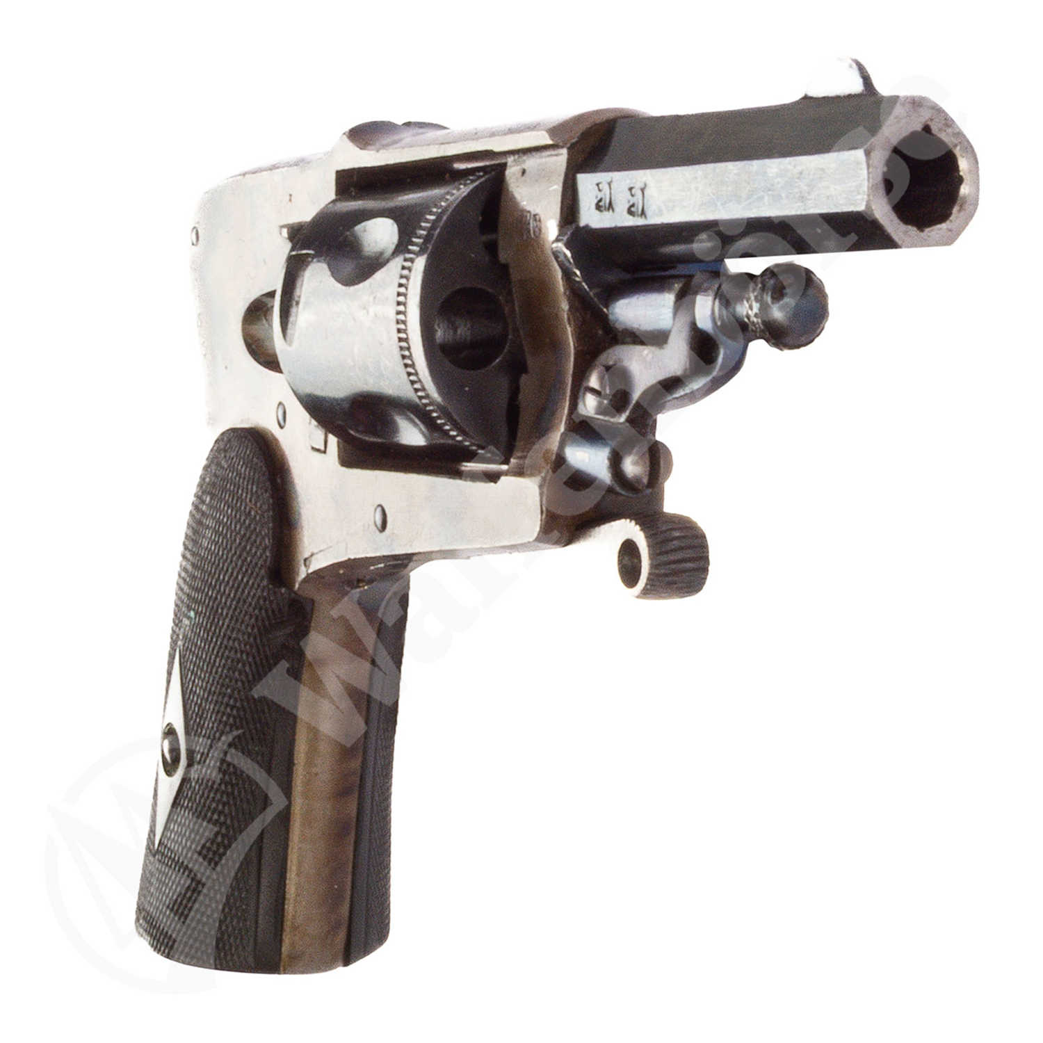 Belgischer Hammerless Revolver 6,35mm