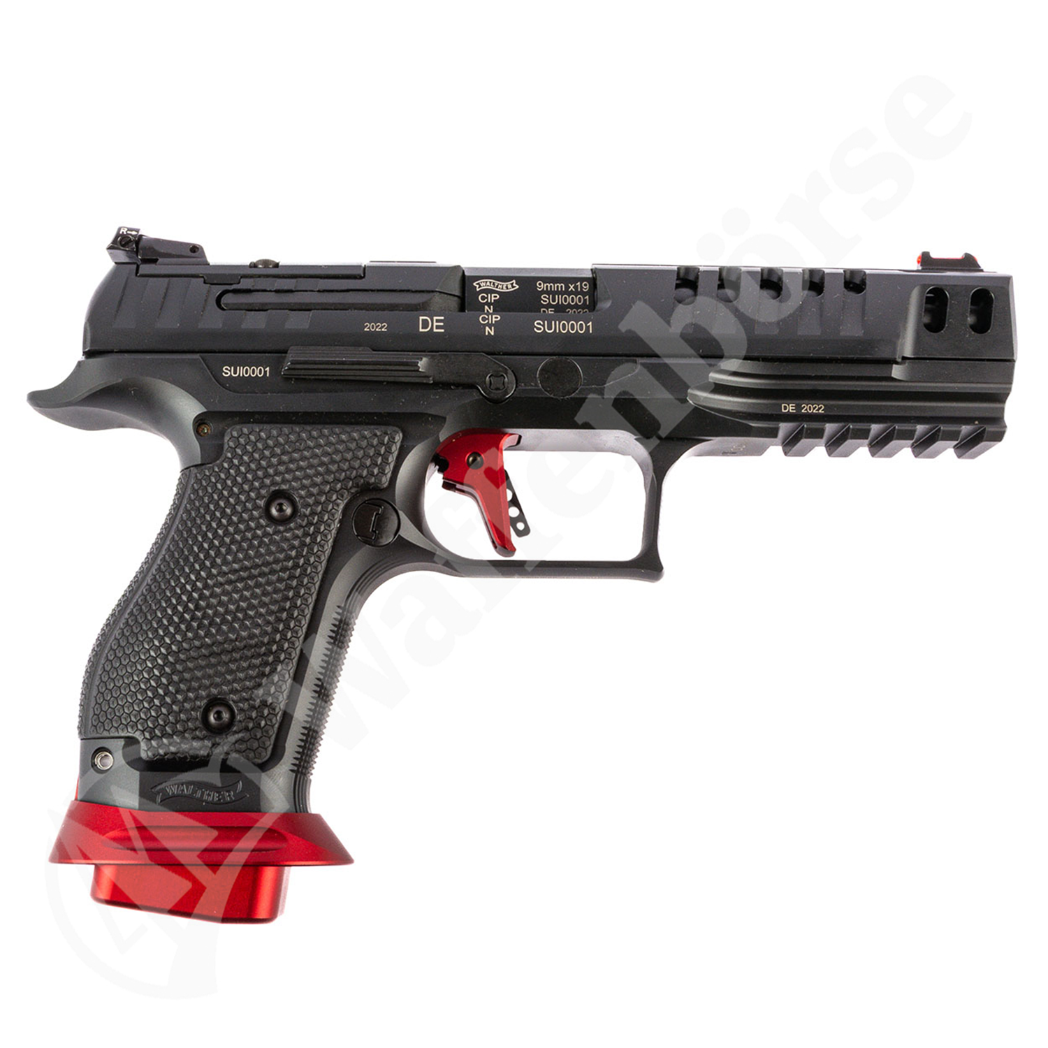 WALTHER Q5 Match Swiss Champion (No 0001) 9mm para