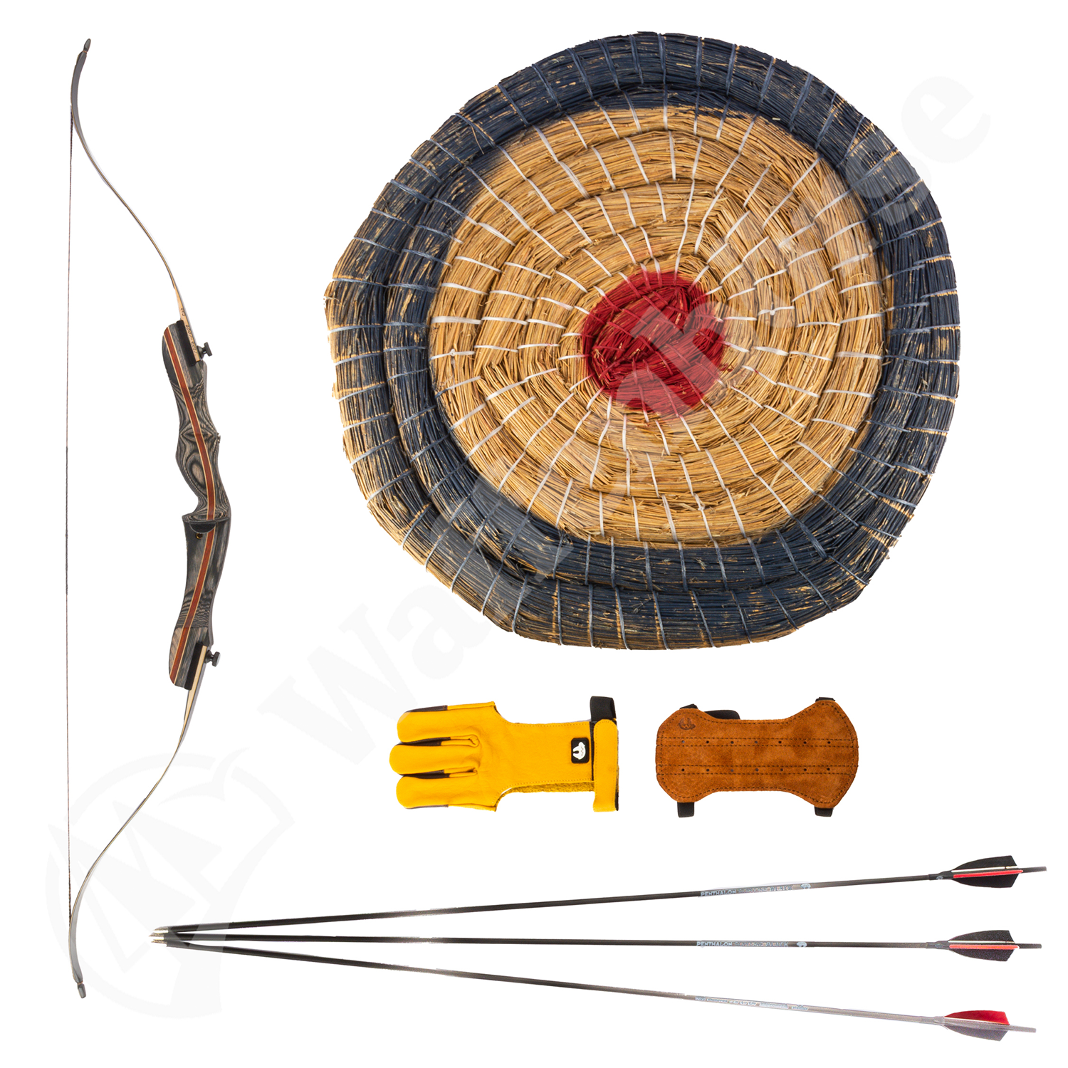 Recurve Bogenset für Erwachsene