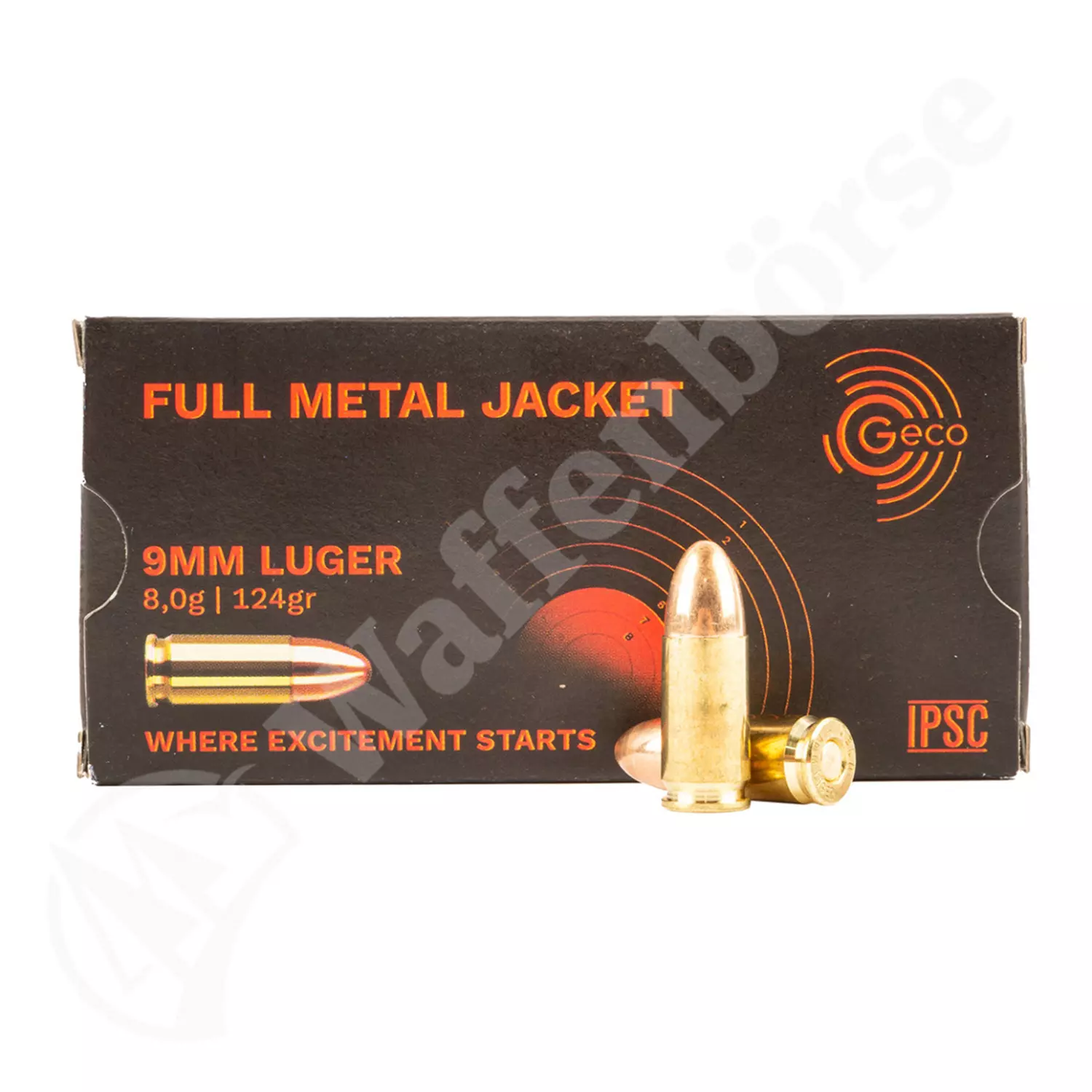 GECO 9mm Para FMJ 124gr/8,0g