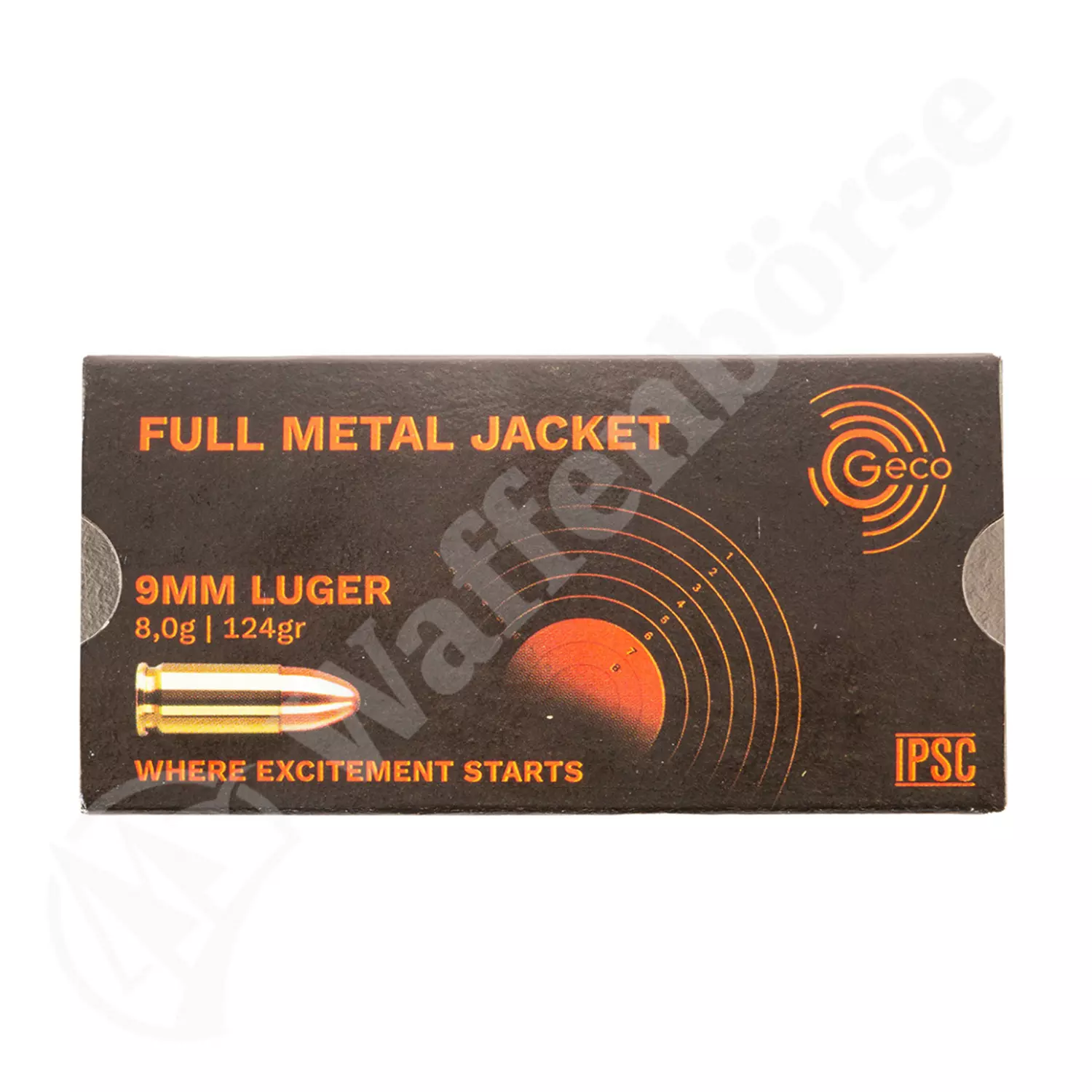 GECO 9mm Para FMJ 124gr/8,0g