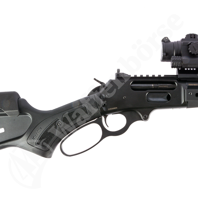 Marlin 1895 Dark .45-70 Gov. mit A-Tec Schalldämpfer