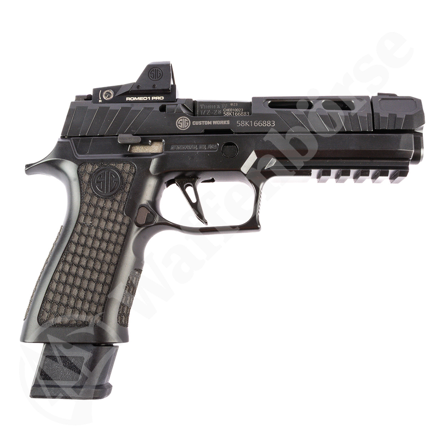 SigSauer P320 Spectre Comp Blackout 9mm para
