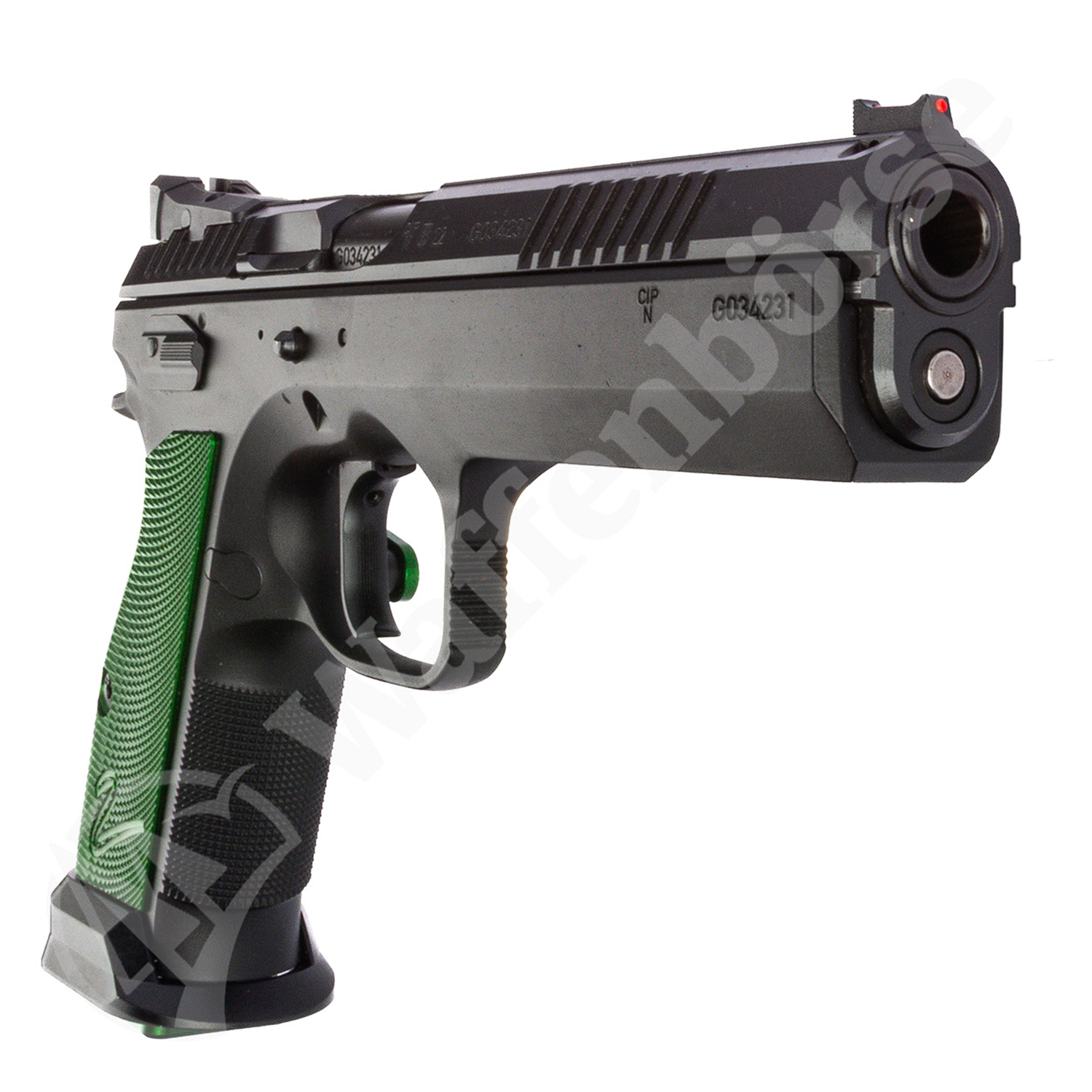 CZ CZ75 TS2 Green 9mm para