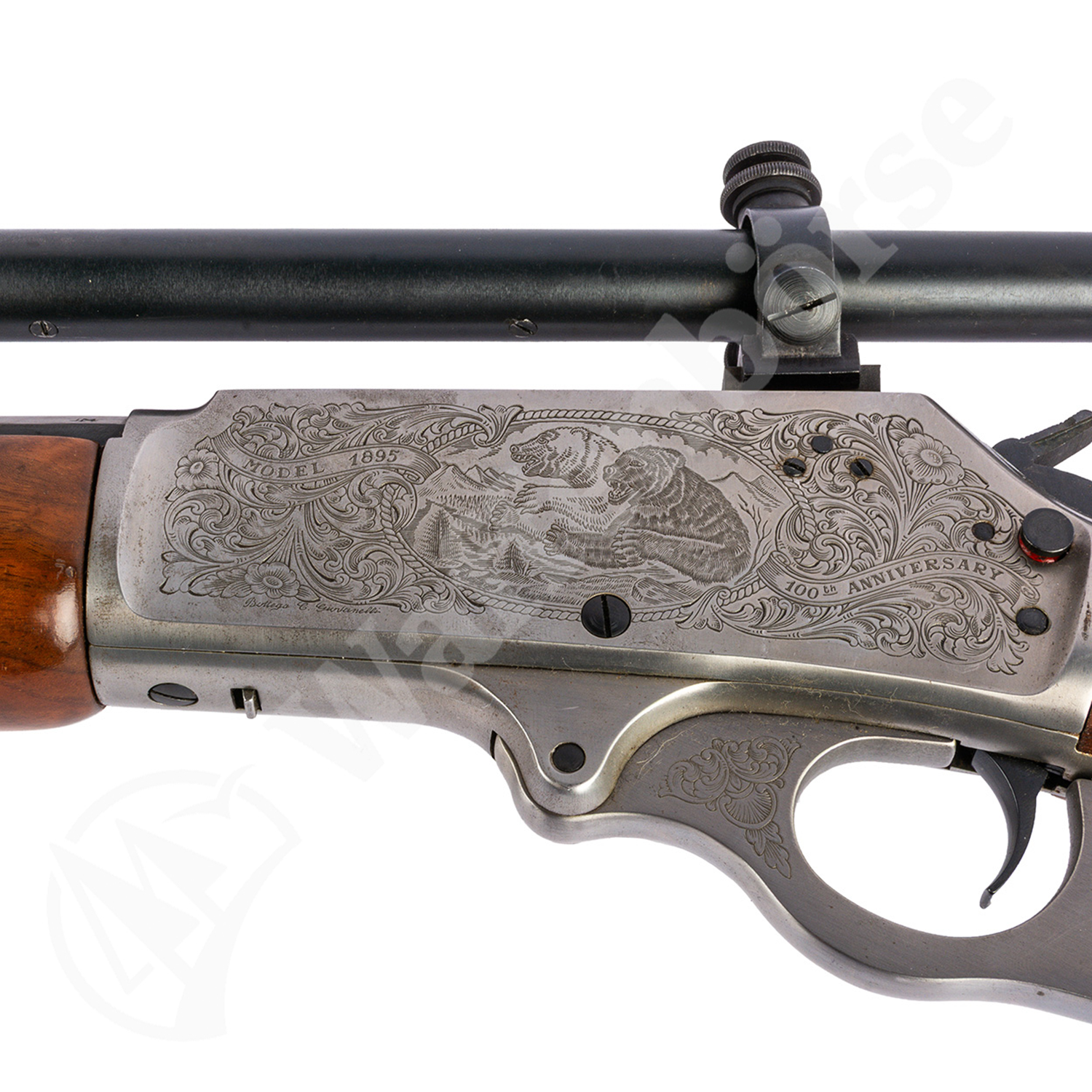 Marlin 1895 100th Anniversary silber .45-70 Gov.