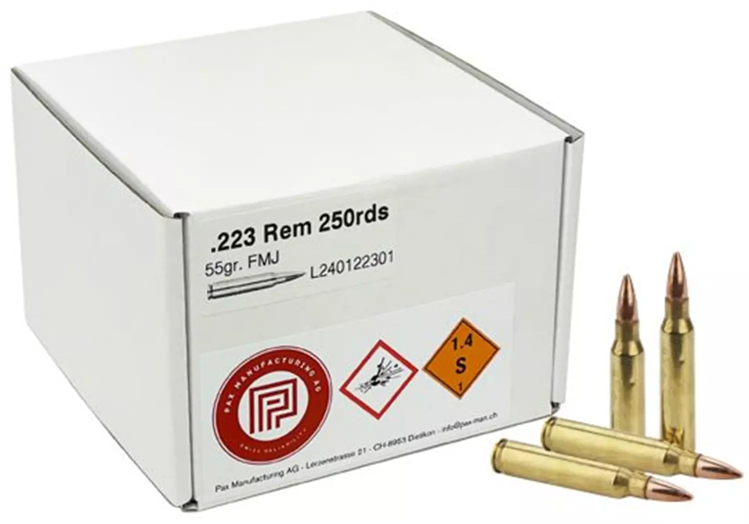 PAX Manufacturing .223rem 55gr